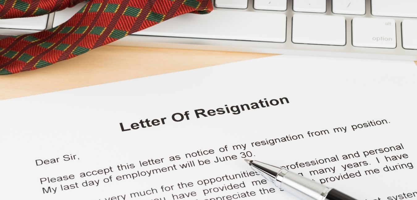 Resignations and counter offer advice